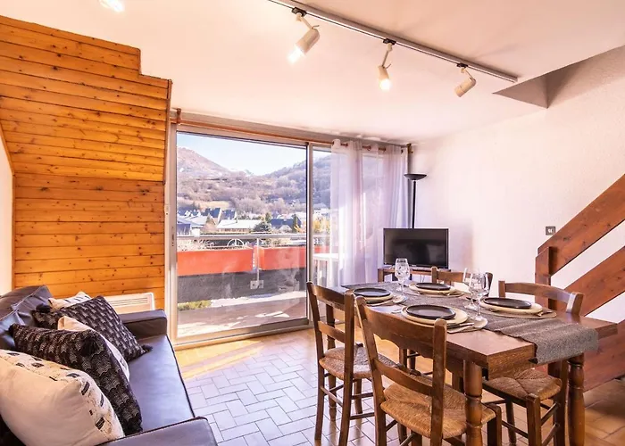 Duplex 6 Personnes, Quartier Thermal Saint-lary, Proche Telecabine, Calme, Pyrenees - Fr-1-296-377 Lejlighed Saint-Lary-Soulan